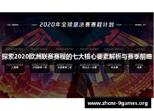 探索2020欧洲联赛赛程的七大核心要素解析与赛季前瞻 探索2020欧洲联赛赛程的七大核心要素解析与赛季前瞻